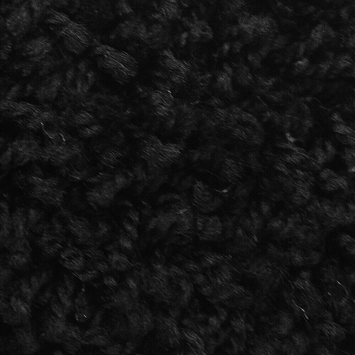 Hochflorteppich Barcelona (Schwarz, 150 x 100 cm, 100 % Polypropylen) | BAUHAUS