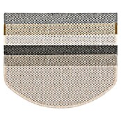 Stufenmatte Kalkutta (65 x 23,5 cm, Braun, Halbrund) | BAUHAUS