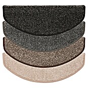 Stufenmatte Lyon (65 x 23,5 cm, Schwarz, Halbrund) | BAUHAUS