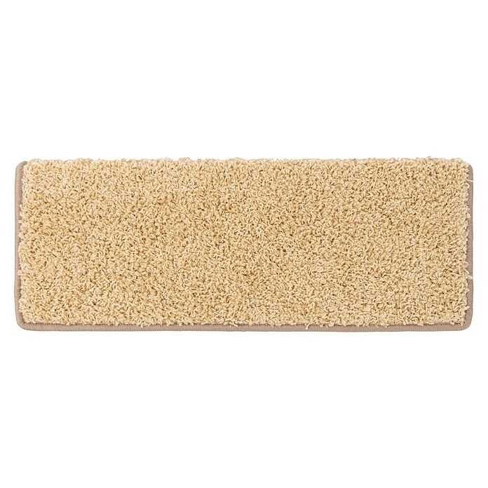 Stufenmatte Shaggy (65 x 23,5 cm, Beige, Rechteck) | BAUHAUS