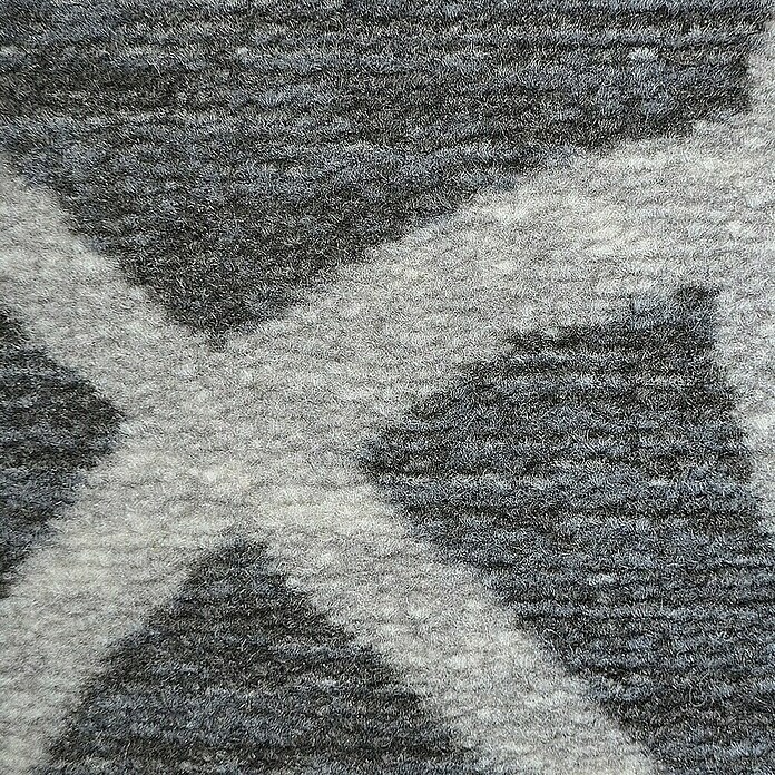 Teppichläufer Navelli (Schwarz, 500 x 80 cm, 100 % Polyamid) | BAUHAUS