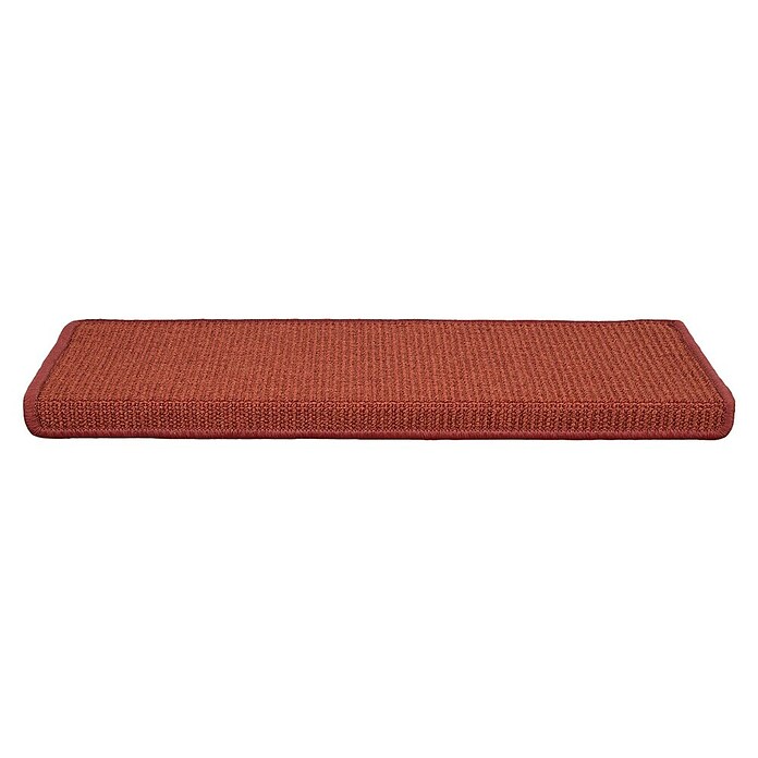 Stufenmatte Sisal (65 x 23,5 cm, Rot, Rechteck) | BAUHAUS