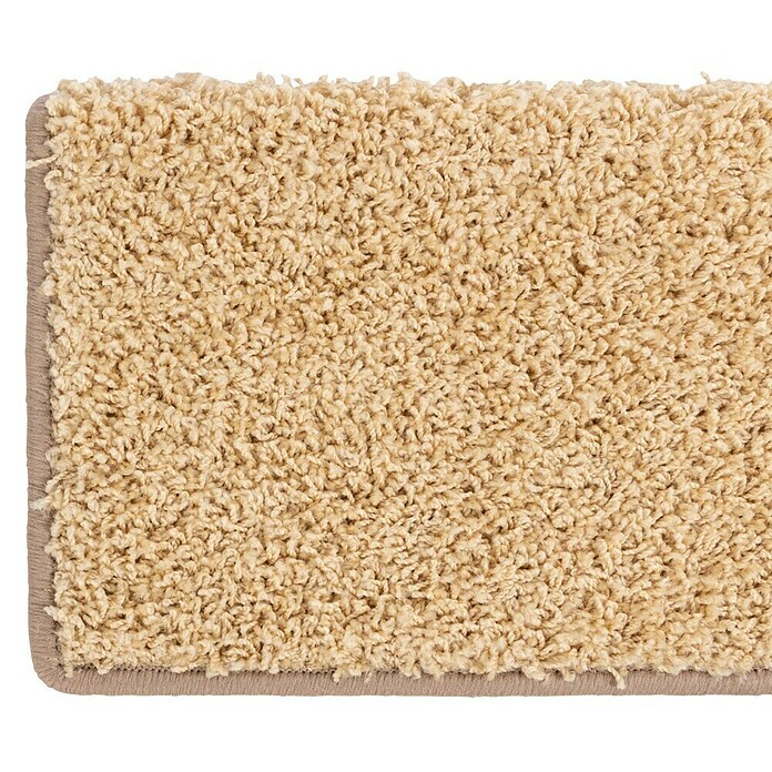 Stufenmatte Shaggy (65 x 23,5 cm, Beige, Rechteck) | BAUHAUS