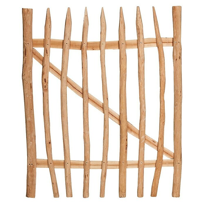 Staketenzaun-Gartentor (100 x 120 cm, Holz) | BAUHAUS