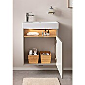 Camargue Pure Badmeubelset (Totale breedte badmeubel: 55 cm, Kasjmier, Mat) | BAUHAUS