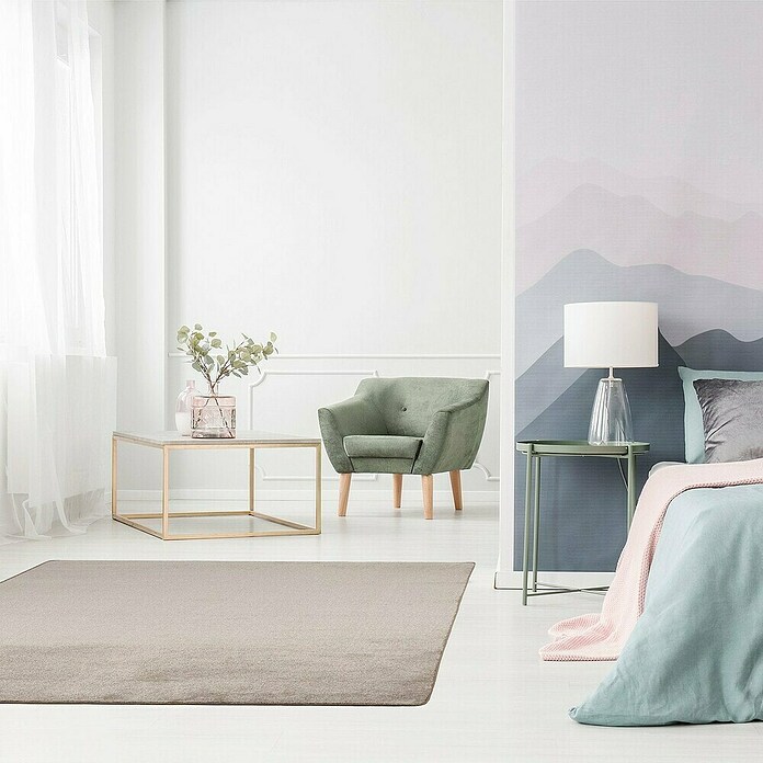 Kurzflorteppich Sundae (Beige, 300 x 66 cm, 100 % Polypropylen) | BAUHAUS