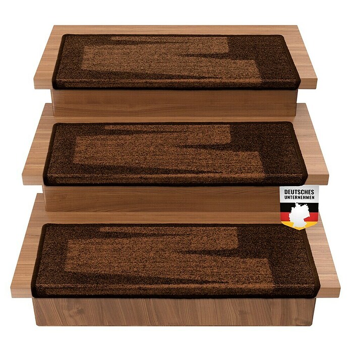 Stufenmatte Veneto (65 x 23,5 cm, Braun, Rechteck) | BAUHAUS