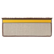 Stufenmatte Shaggy (65 x 23,5 cm, Hellbraun, Rechteck) | BAUHAUS