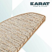 Stufenmatte Geneva (65 x 23,5 cm, Beige, Halbrund) | BAUHAUS