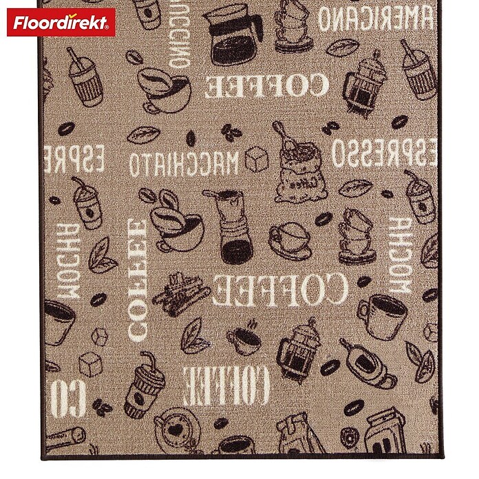Teppichläufer Coffee (Braun, 500 x 80 cm, 100 % Polyamid) | BAUHAUS