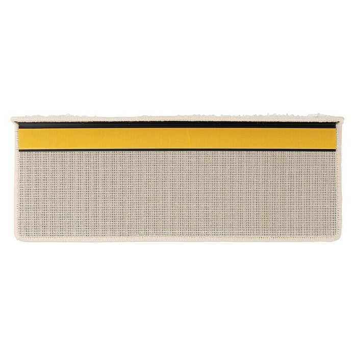 Stufenmatte Shaggy (65 x 23,5 cm, Creme, Rechteck) | BAUHAUS