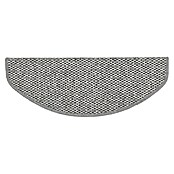 Stufenmatte Kalkutta (65 x 23,5 cm, Silber, Halbrund) | BAUHAUS