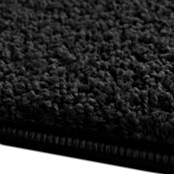 Hochflorteppich Barcelona (Schwarz, 150 x 100 cm, 100 % Polypropylen) | BAUHAUS