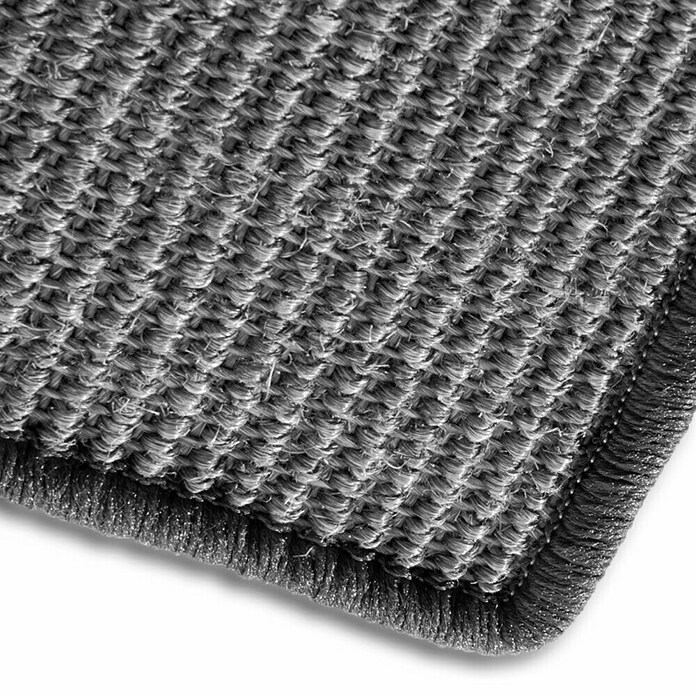 Flachgewebeteppich Sylt (Grau, 250 x 100 cm, 100 % Sisal) | BAUHAUS