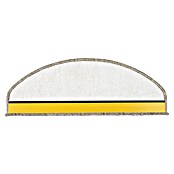 Stufenmatte Kalkutta (65 x 23,5 cm, Taupe, Halbrund) | BAUHAUS