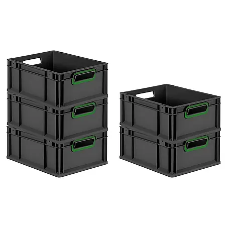 Proregal  Euroboxen-Set 5x Eurobox NextGen Color