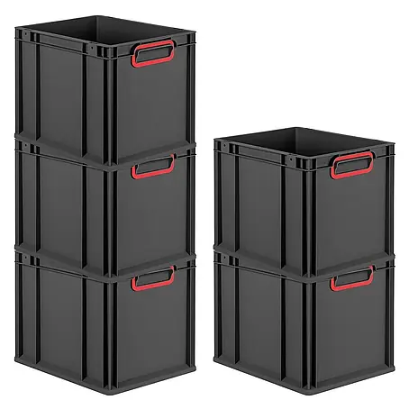 Proregal  Euroboxen-Set 5x Eurobox NextGen Color