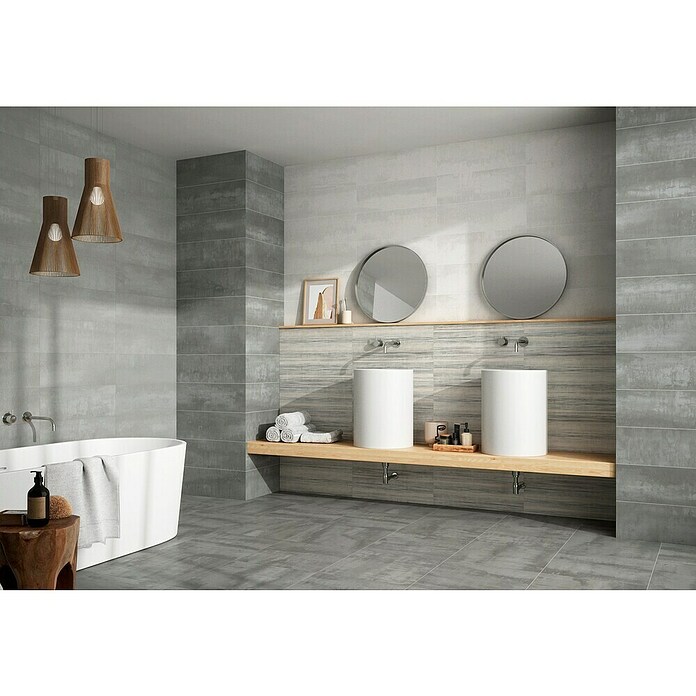 Myth Age Keramische tegel Cusset Blanco (20 x 60 cm, Blanco, Mat) | BAUHAUS