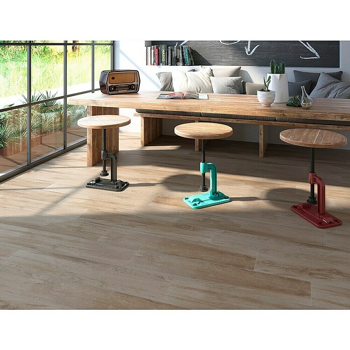 Myth Age Keramische tegel Stylwood Nature (15 x 90 cm, Nature, Mat) | BAUHAUS