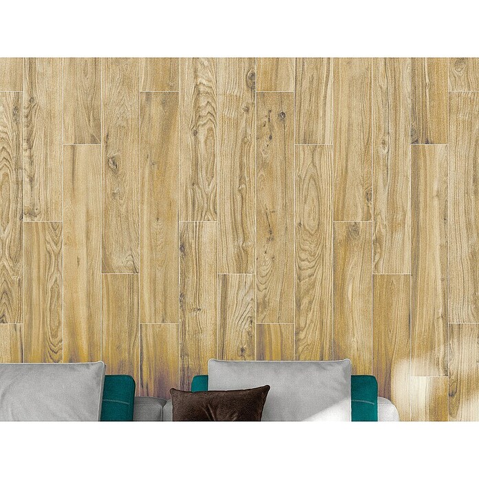 Tau ceramica Keramische tegel Loire Camel (20 x 120 cm, Camel, Mat) | BAUHAUS