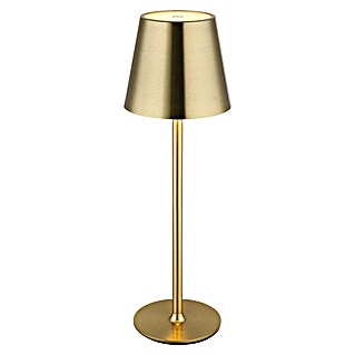 Globo LED namizna svetilka Vannie (3 W, Medeninasta, Višina: 470 mm, Premer: 112 cm, IP44)
