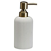Dispensador de jabón Tahoe (Resina, Blanco y dorado) | BAUHAUS