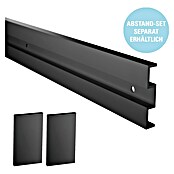 Diamond Doors Schiebetür-Komplettset Jubidoor 6.1 (935 x 2 058 mm, Schwarz, Einscheibensicherheitsglas (ESG)) | BAUHAUS
