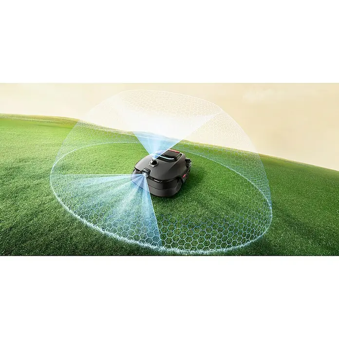 Mova Mähroboter Lidax Ultra 1000 - 1.000 m², Schnittbreite: 20 cm, Kamera-gestützte Navigation, LiDAR - Der Mähroboter mit Rundumschutz mäht zuverlässig den Rasen. Das Gerät überzeugt durch seine innovative Sensortechnik und das präzise Schnittbild.