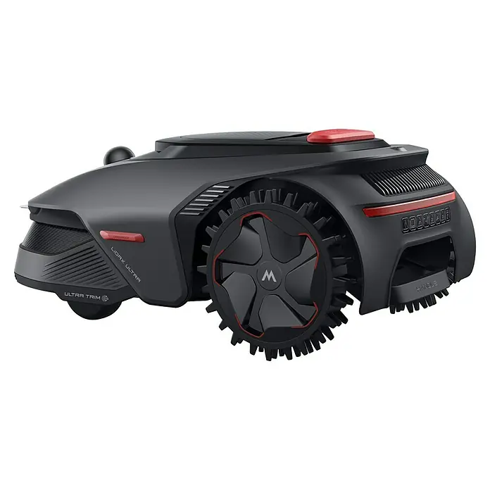 Mova Mähroboter Lidax Ultra 1000 - 1.000 m², Schnittbreite: 20 cm, Kamera-gestützte Navigation, LiDAR - Bild eines hochmodernen Mähroboters, der fortschrittliche Technologie und elegantes Design vereint.