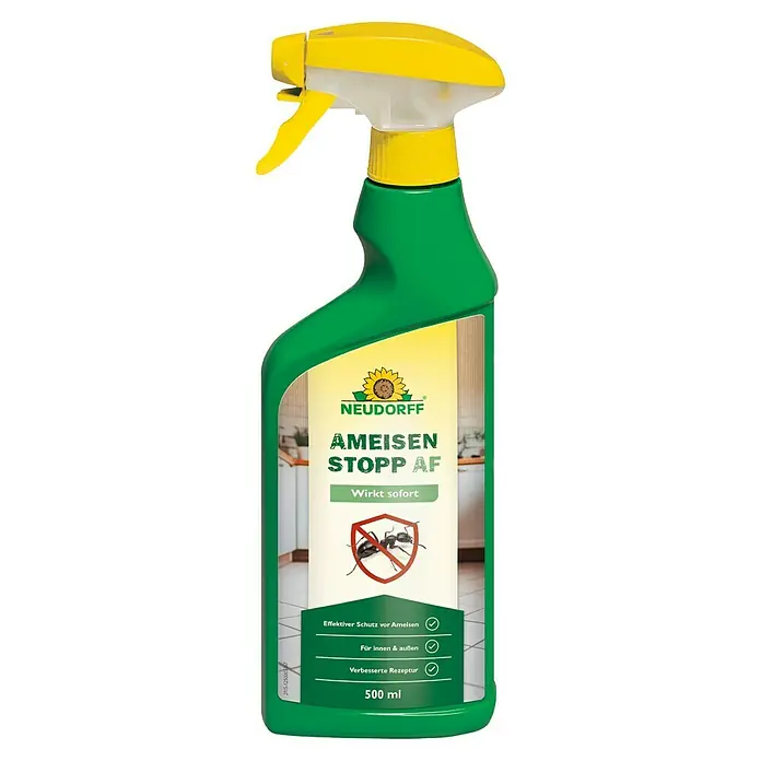 Neudorff Ameisenspray AmeisenStopp AF - 500 ml - Neudorff Ameisen Stopp AF: Effektiver Schutz vor Ameisen im Innen- und Außenbereich mit verbesserter Rezeptur im 500 ml Sprühflasche.