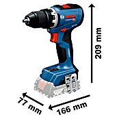Bosch Professional Akumulatorska bušilica/odvijač GSR 18V-65  (18 V, Bez akumulatora, 63 Nm) | BAUHAUS