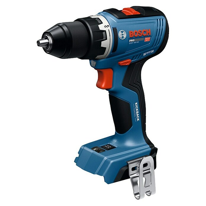 Bosch Professional Akumulatorska bušilica/odvijač GSR 18V-65  (18 V, Bez akumulatora, 63 Nm) | BAUHAUS