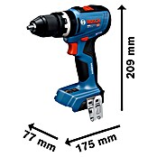 Bosch Professional AMPShare 18V Akumulatorska udarna bušilica/odvijač GSB 18V-65  (18 V, Bez akumulatora, 63 Nm) | BAUHAUS