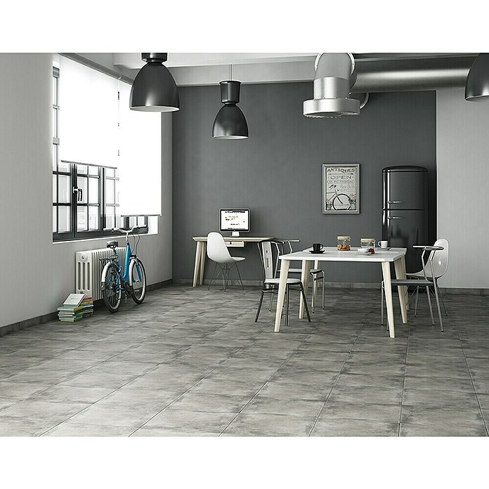 Myth Age Keramische tegel Bessac Gris (45 x 45 cm, Gris, Mat) | BAUHAUS