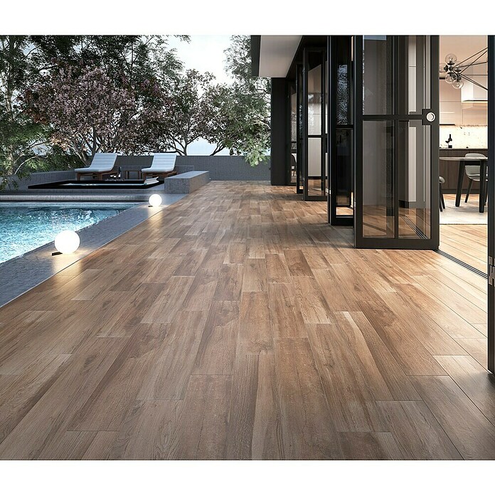 Myth Age Keramische tegel Stylwood Roble (15 x 90 cm, Roble, Mat) | BAUHAUS