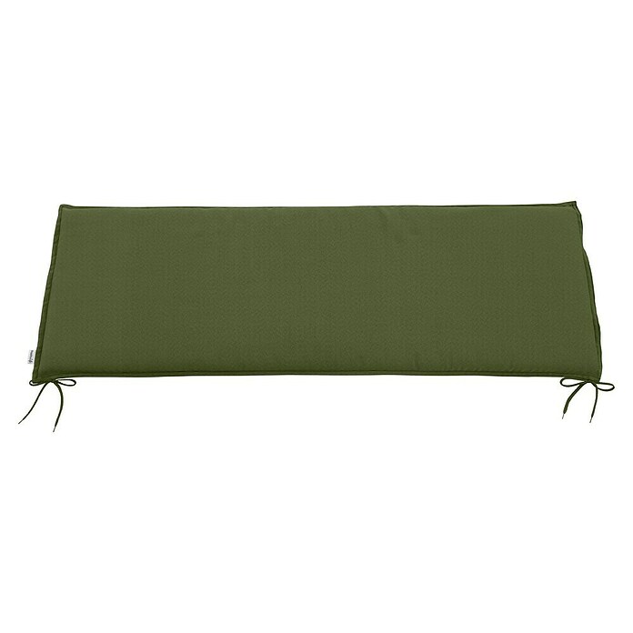 Doppler Sitzkissen (L x B x H: 150 x 45 x 4 cm, Grün, 100 % Polyester, 3er Bankauflage) | BAUHAUS