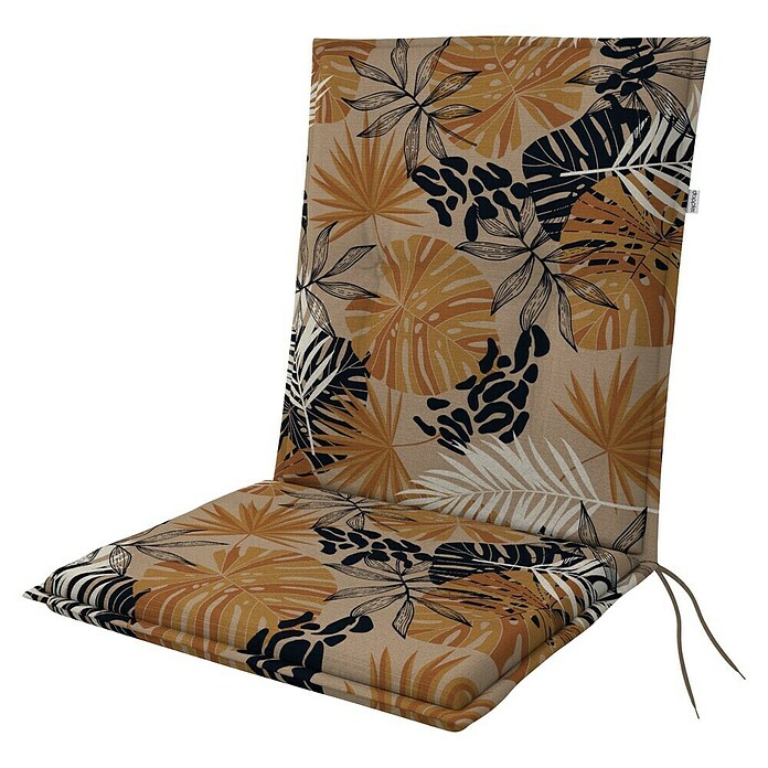 Doppler Sitzauflage Living Blumen (Niederlehner, L x B x H: 100 x 48 x 6 cm, Kunststoff, Baumwolle, Mehrfarbig) | BAUHAUS