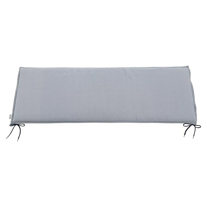 Doppler Sitzkissen (L x B x H: 150 x 45 x 4 cm, Grau, 100 % Polyester, 3er Bankauflage) | BAUHAUS