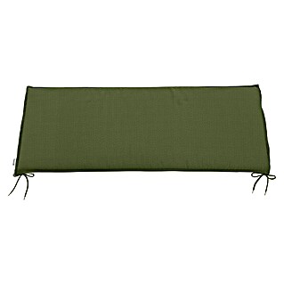 Doppler Sitzkissen (L x B x H: 120 x 45 x 4 cm, Grün, 100 % Polyester, 2er Bankauflage)
