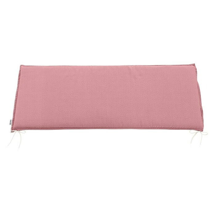 Doppler Sitzkissen (L x B x H: 120 x 45 x 4 cm, Rosa, 100 % Polyester, 2er Bankauflage) | BAUHAUS