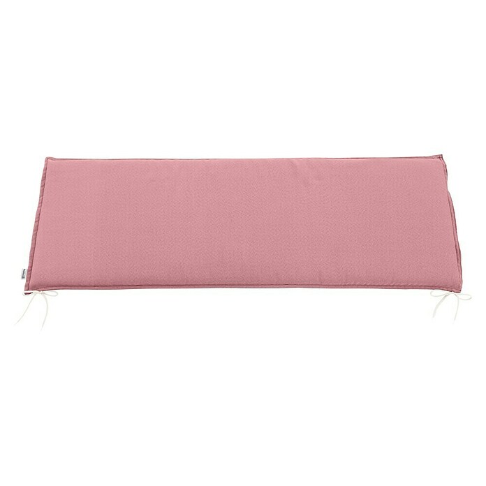 Doppler Sitzkissen (L x B x H: 150 x 45 x 4 cm, Rosa, 100 % Polyester, 3er Bankauflage) | BAUHAUS