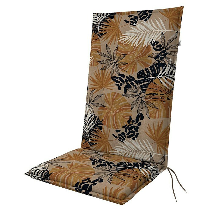 Doppler Sitzauflage Living Blumen (Hochlehner, L x B x H: 119 x 48 x 6 cm, Polyester, Baumwolle, Mehrfarbig) | BAUHAUS