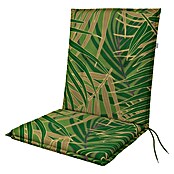 Doppler Sitzauflage Living (Niederlehner, L x B x H: 100 x 48 x 6 cm, Baumwoll-Polyester-Mischgewebe, Grüne Pflanzen) | BAUHAUS