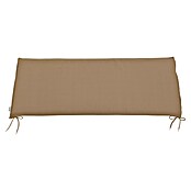 Doppler Sitzkissen (L x B x H: 120 x 45 x 4 cm, Braun, 100 % Polyester, 2er Bankauflage) | BAUHAUS