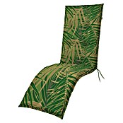 Doppler Liegenauflage Living (Relaxsesselauflage, L x B x H: 170 x 48 x 6 cm, Polyester, Baumwolle, Grün) | BAUHAUS