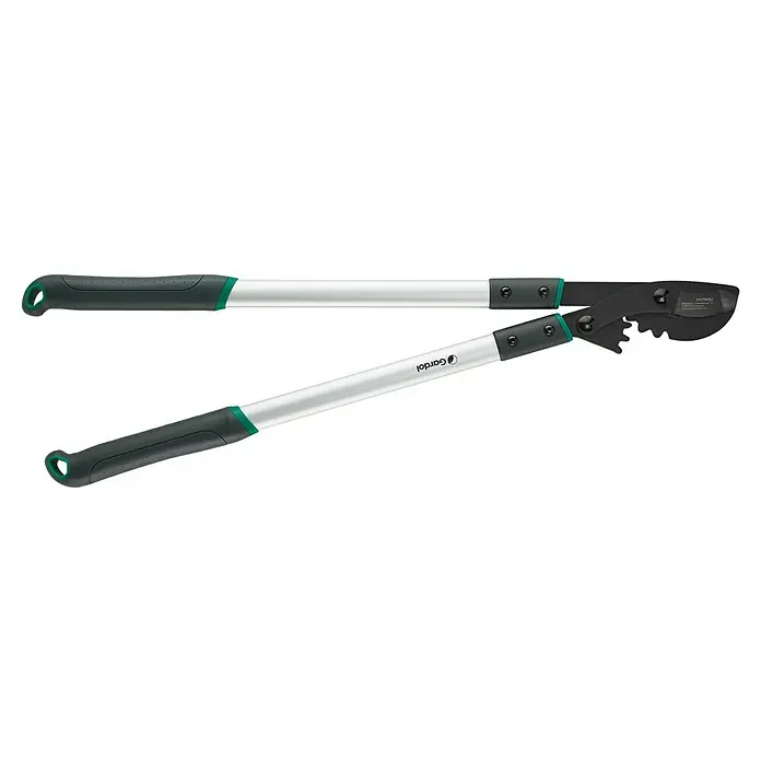 Gardol Comfort Getriebe-Astschere GDB42 - Max. Aststärke: 42 mm - Eine Astschere von Gardol mit teleskopierbaren Griffen, ideal für den Baumschnitt in größerer Höhe. Ermöglicht müheloses Schneiden dicker Äste.