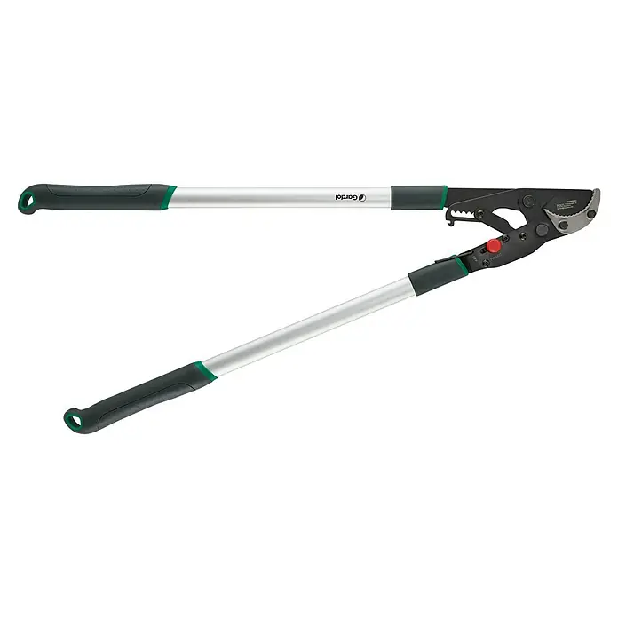 Gardol Premium Ratschenschere GDA35 - Max. Aststärke: 55 mm - Astschere Gardol mit Teleskopstielen für präzises und müheloses Schneiden von Ästen in großer Höhe.  Robust und zuverlässig im Garten.
