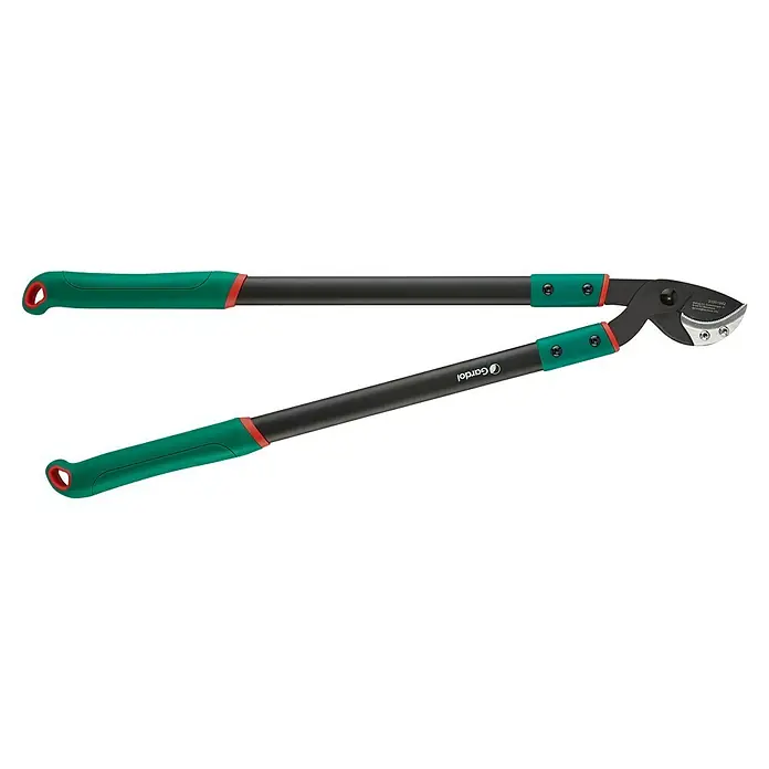 Gardol Classic Astschere GDA33 - Max. Aststärke: 33 mm - Eine Astschere mit langen Griffen, ideal für Baumschnitt. Die Griffe sind grün und schwarz, die Klingen silbern.