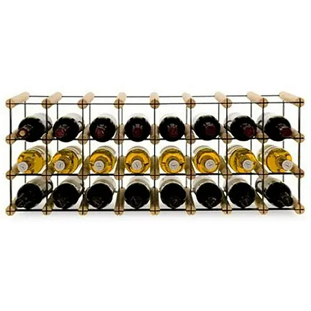 Proregal  Flaschenregal Modulares Weinregal VINOTECA MOD METAL für 8x3 Flaschen