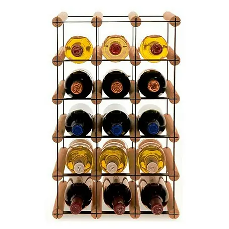 Proregal  Flaschenregal Modulares Weinregal VINOTECA MOD METAL für 3x5 Flaschen